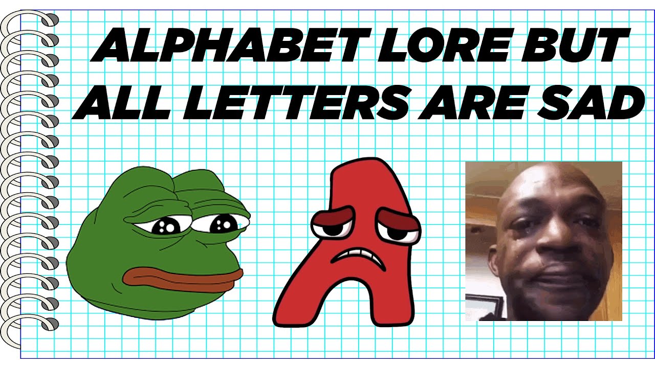 Alphabet Lore but it's memes! (Click for full screen and swipe for the  originals) : r/alphabetfriends