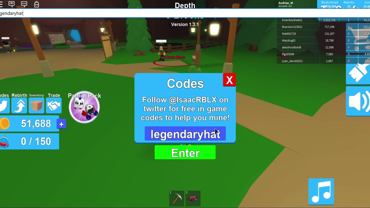 code-for-a-legendary-hat-crate-roblox-mining-simulator-youtube