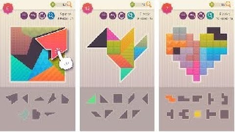 Polygrams - Tangram Puzzle Games Gameplay