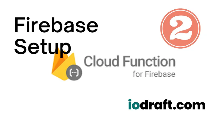 Building a RESTful API with Cloud Functions and Firestore  02  Firebase Setup