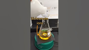 Chromate Ion - Dichromate Ion Equilibrium