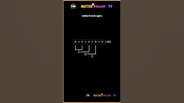 Sum of odd numbers 🤔 #maths #impossible #trending #shorts