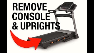 NordicTrack T5.5 Disassembly – Console & Upright Removal