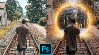 Photoshop | How to create Portal Effect Like Doctor Strange | Tutorial By Mr Photoshoper ...