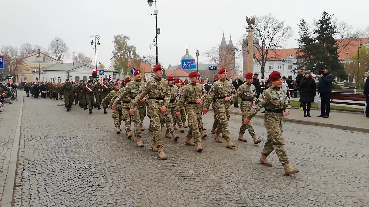 Płock Obchody 11 Listopada 2018