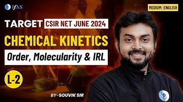 Chemical Kinetics Target CSIR NET June 2024 | English Version