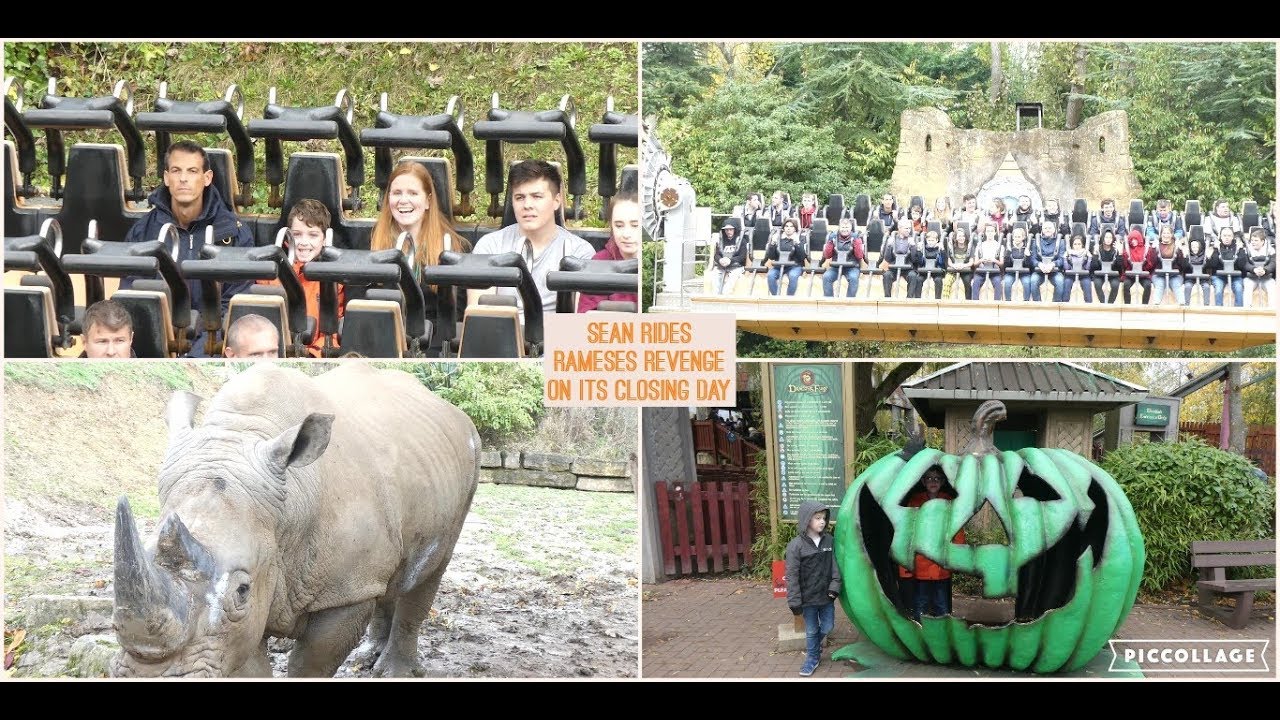 Sean rides Rameses Revenge on its Closing Day - 3rd November 2019