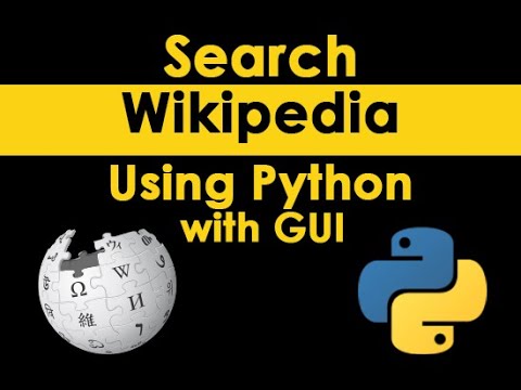 Learn to create JARVIS - part 11 wikipedia search - YouTube