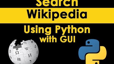 Learn to create JARVIS - part 11 wikipedia search