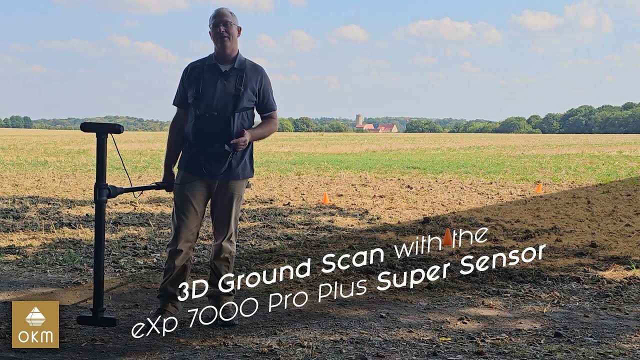 Scan Ground Filter 3D Ground Scan with the OKM eXp 7000 Pro Plus Super Sensor - YouTube