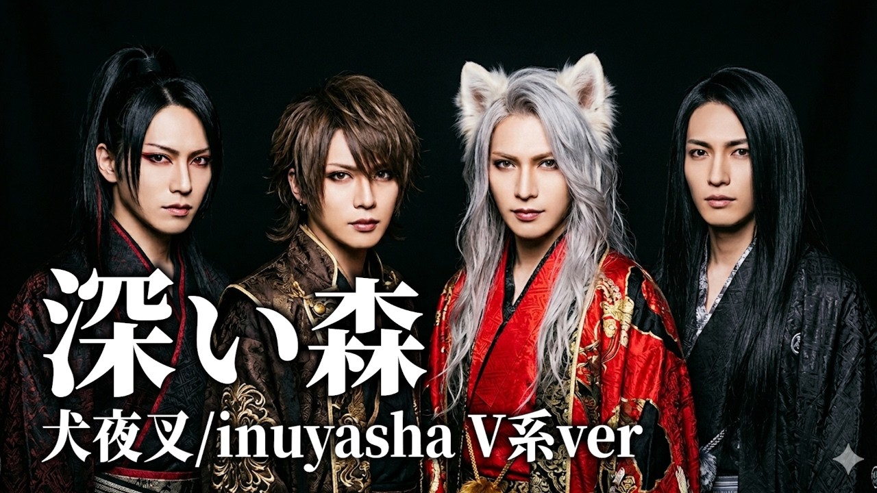犬夜叉】「深い森」をV系バンドがカバーしてみた【Do As Infinity