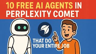 Perplexity Just Unleashed 10 FREE AI Agents That Do Your Entire Job | Comet AI Agents | Tech Edge AI