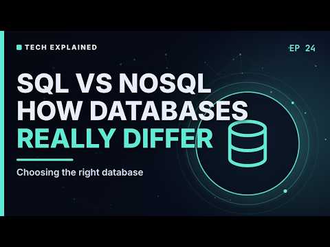 SQL vs NoSQL: How Databases Really Differ
