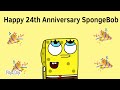 Happy 24th anniversary to spongebob