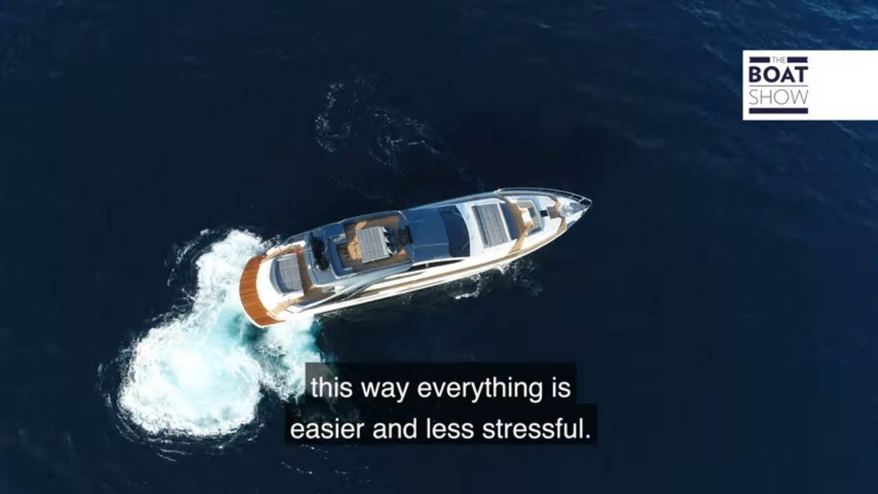 ⁣XENTA SYSTEM on PERSHING 5X - Review Joystick Yacht Control System - The Boat Show