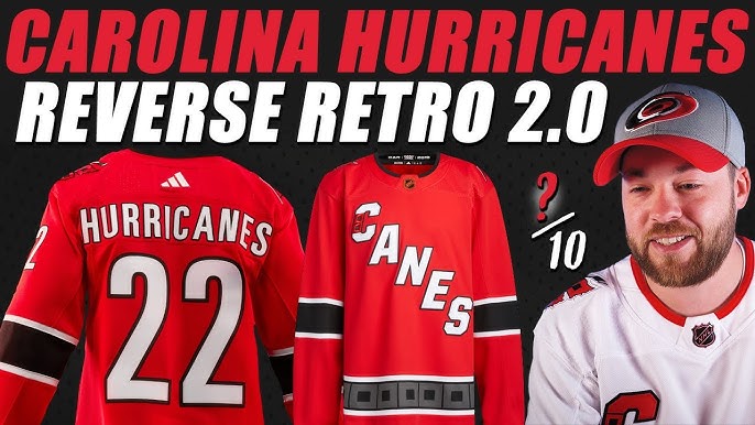 Complete Hockey News on X: The Carolina Hurricanes reverse retro jersey  has been unveiled.  / X