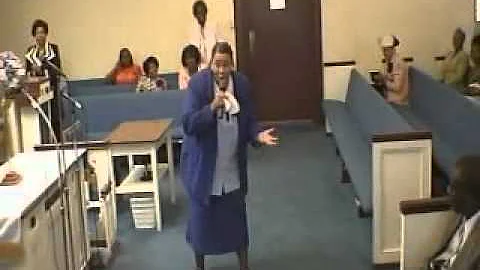 The Lord Will Make A Way Some How sang Pastor Lisa...