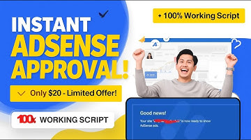 Unlimited AdSense Approval Script | AdSense Approval PHP Script | Fast AdSense Approval Script 2025