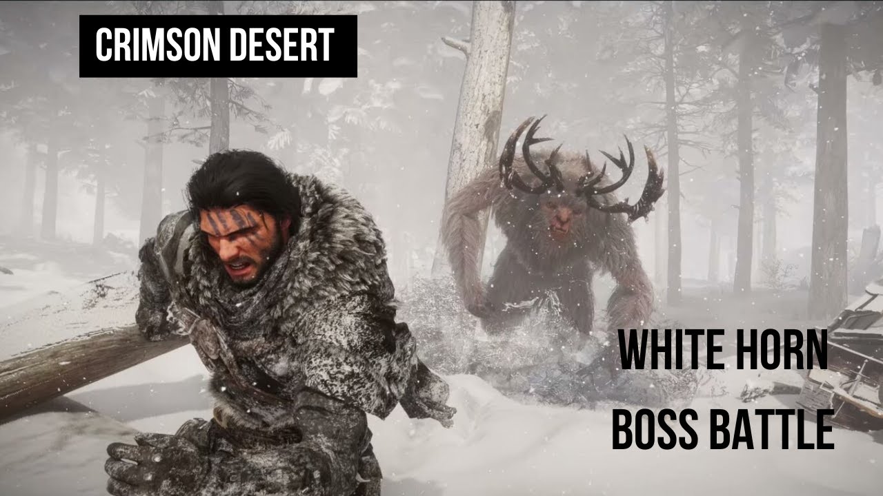 crimson-desert-official-white-horn-boss-battle-gameplay-trailer