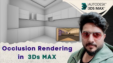 Occlusion Rendering in 3ds max V-RAy @DeepakVerma_cad