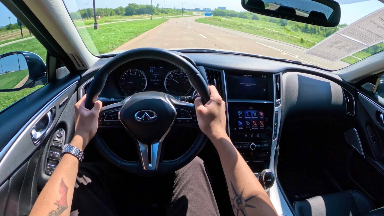 2022 INFINITI Q50 Luxe AWD - POV Test Drive