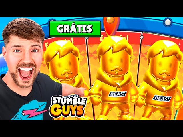 MR BEAST NO STUMBLE GUYS - Brancoala Games 