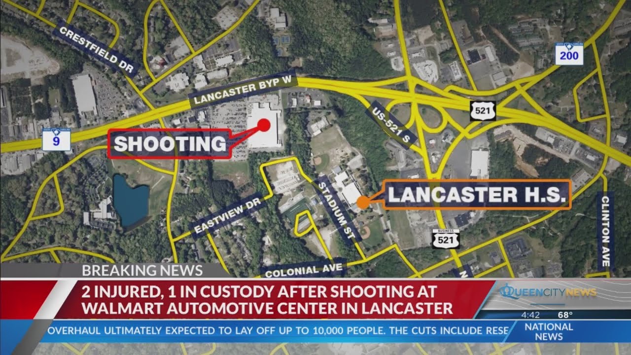 2 injured, 1 in custody after shooting inside Lancaster County Walmart ...