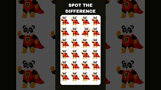 FIND THE DIFFERENCE! Find the ODD one out! 🕵️‍♂️🔍 #spottheoddoneout #findthedifference screenshot 2