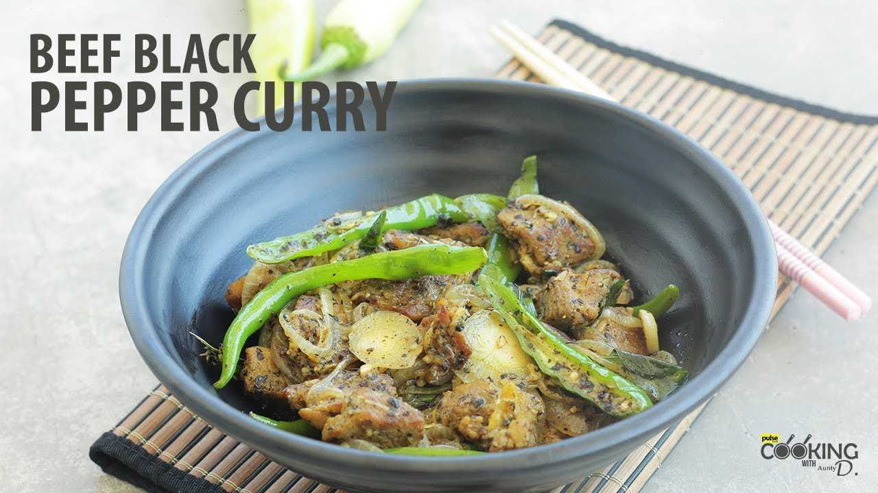 Beef Black Pepper Curry YouTube