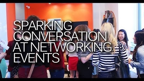 Starting Conversations at Networking Events