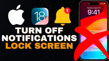 iOS 18: How to Turn Off Notifications on Iphone Lock Screen