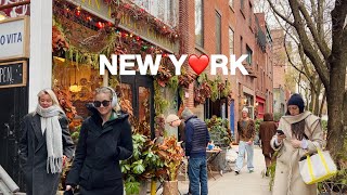 [4K]🇺🇸NYC Walk🗽NoHo & East Village of Manhattan 🚕✨John Derian Company | Jan 2024