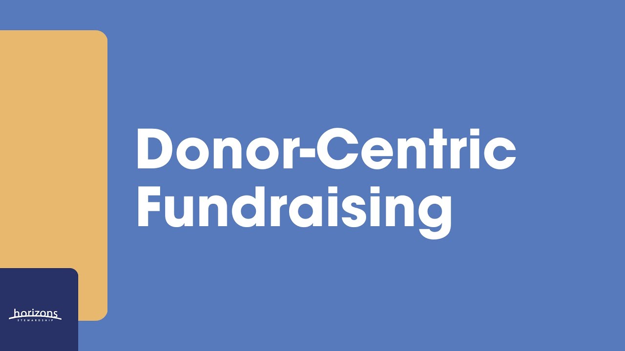 Mark Duncan Learning Series - Session 3 - Donor-Centric Fundraising