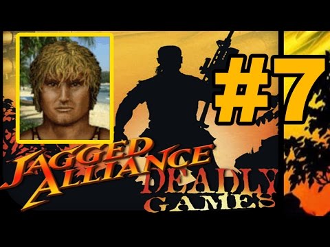 Видео: Прохождение Jagged Alliance Deadly Games #7 - с комментариями