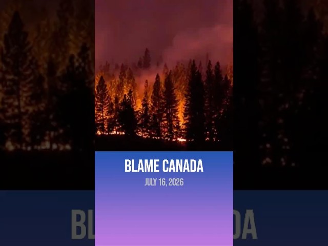 Canada is burning, and America is complaining about the view.