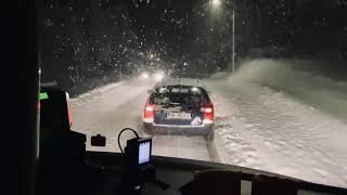 23.1.2023 Schneefahrbahn - Bad Kleinkirchheim - Radenthein