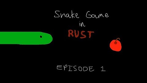 Snake Game Using Rust and Macroquad Episode 1 | Programming for Fun