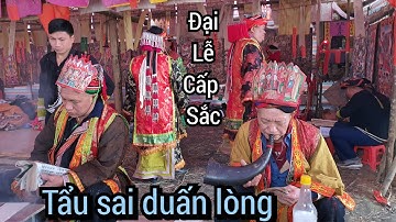 chún tổ ,pháo hung Lễ cấp sắc 12 đèn tập 2| A pú