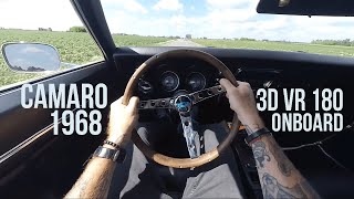 3D POV Onboard | Chevrolet CAMARO SS 1968 350 | Pov drive VR 180