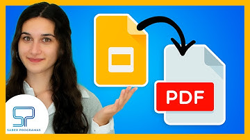 🟡 Cómo CONVERTIR Google SLIDES a PDF