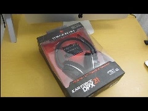 Turtle Beach Ear Force DPX 21 Ps3 Headset  (Unboxing)