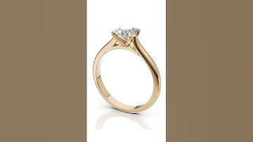 From Render to Model: Create an #Engagement #Ring in #Rhino3D #JewelryDesign #EngagementRingDesign