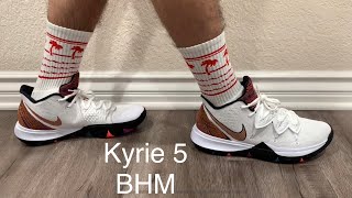 Nike Kyrie 5 On Feet + Sizing - YouTube