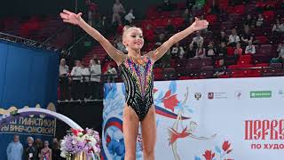 Elizaveta Geraskina Free hands Russian Junior Championships 2024