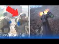 Ukraine&#39;s elite Bravo-2 unit dismantles Russian soldiers with grenades and rifles near Bakhmut
