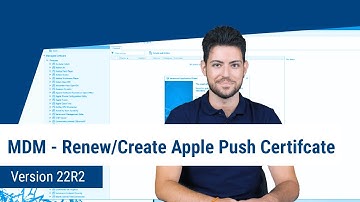 MDM – Renew/Create Apple-Push-Certificate since Version 22R2