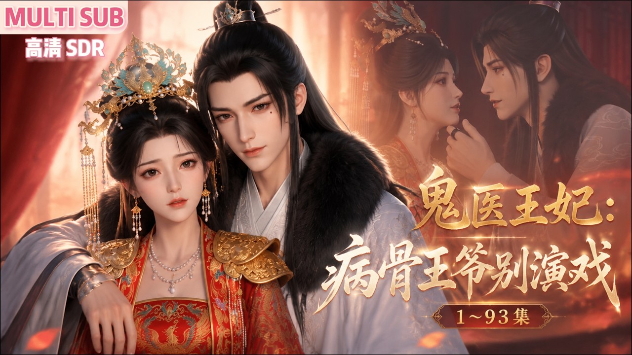 MULTI SUB《鬼医王妃:病骨王爷别演戏》1~93集🌸鬼医姜岁岁被迫冲喜病弱贤王,大婚夜撞破其装病筹谋,二人合作破局查旧案,扫奸佞终携手坐拥江山。 #动漫 #漫剧 #小九追书吖