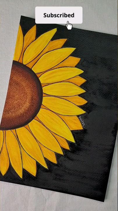 🌻💛✨️ | music : Butter by @LuKremBo |#subscribe #art #trending #shorts #sunflower #youtubeshorts