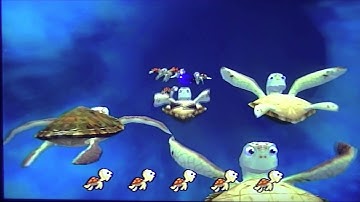 Finding Nemo Walkthrough Part 14- East Australian Current  (PS2)