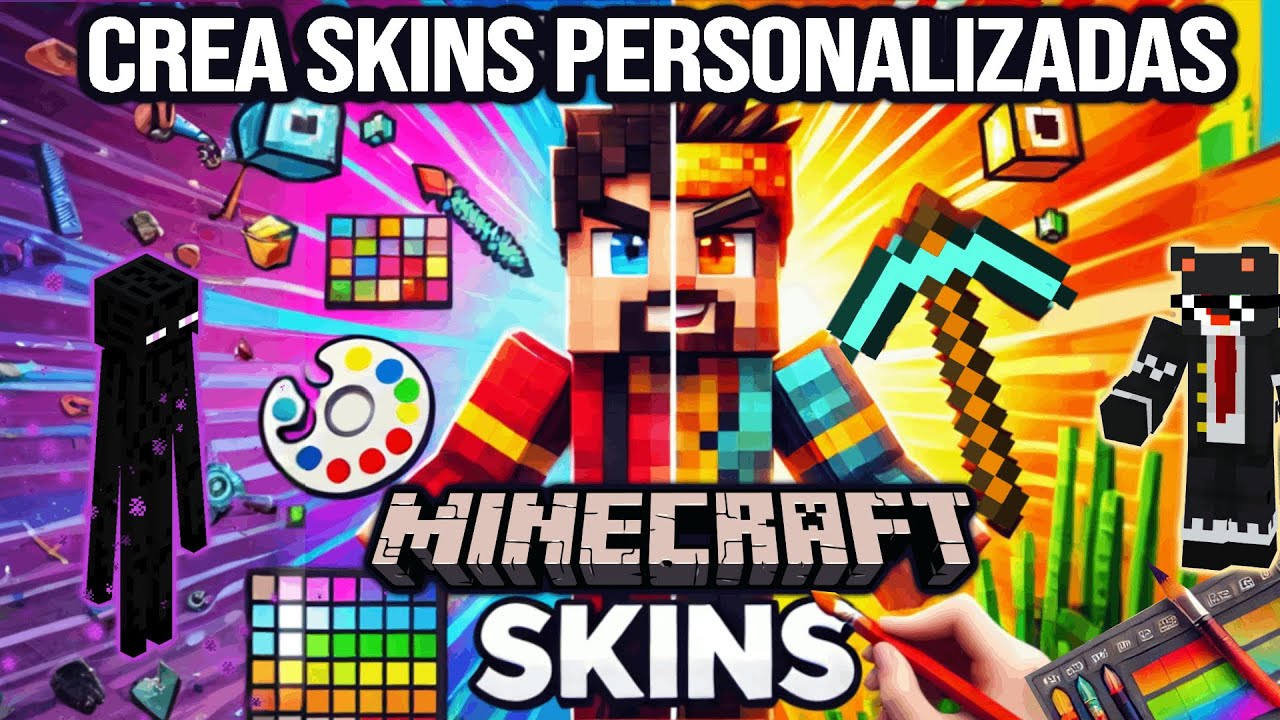 Como Crear Skins para Minecraft forma FACIL y RAPIDA | Tutorial ...